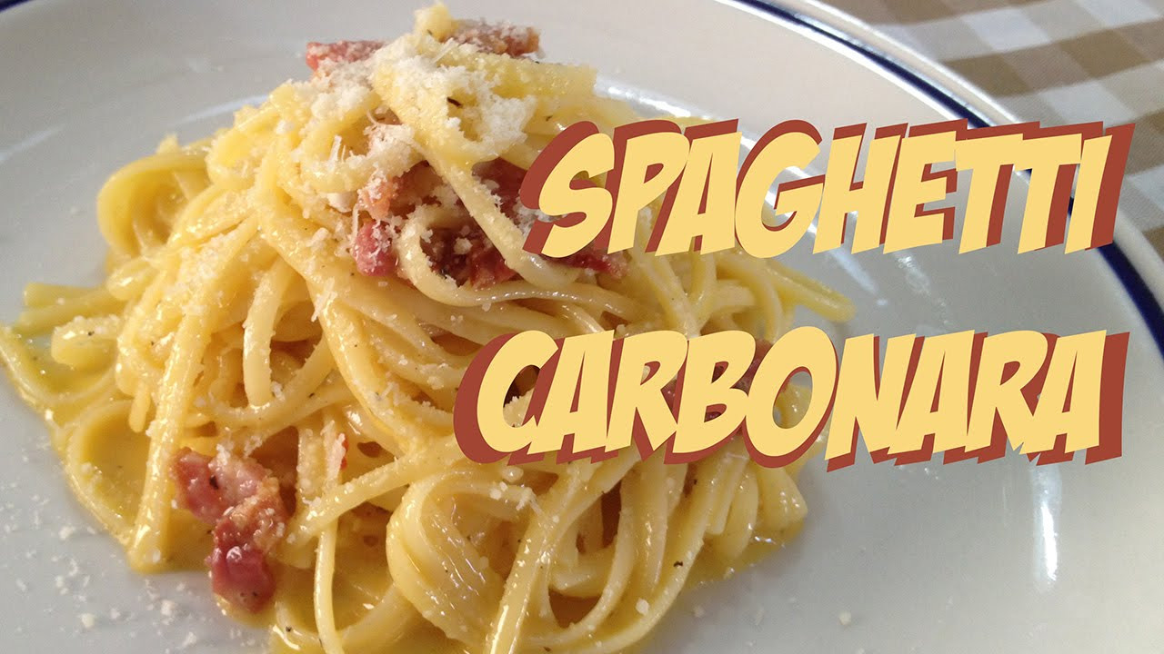 Spaghetti In The Microwave
 Spaghetti carbonara in microwave fastmicrowave