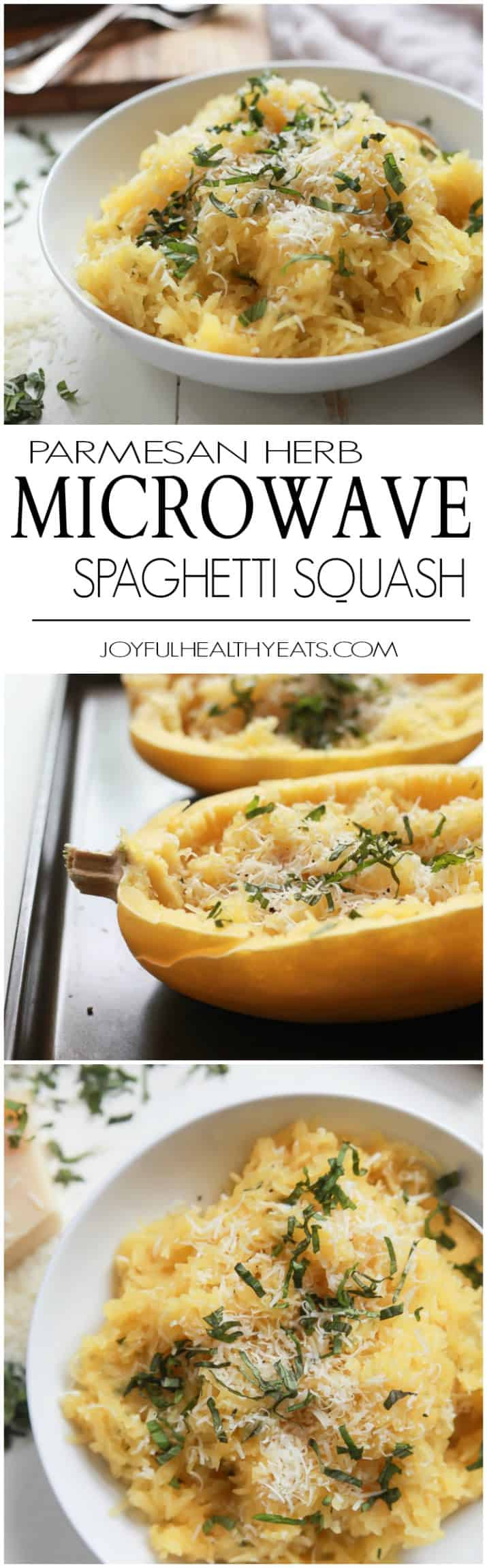 Spaghetti In The Microwave
 Parmesan Herb Microwave Spaghetti Squash