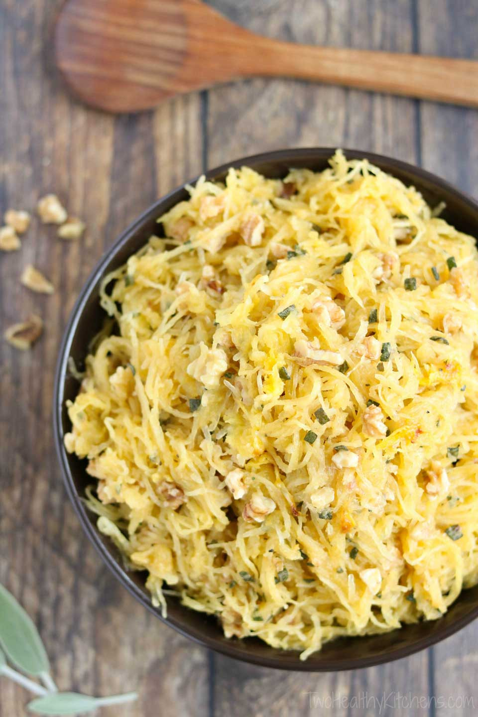 Spaghetti In The Microwave
 Microwave Spaghetti Squash with Sage Browned Butter and