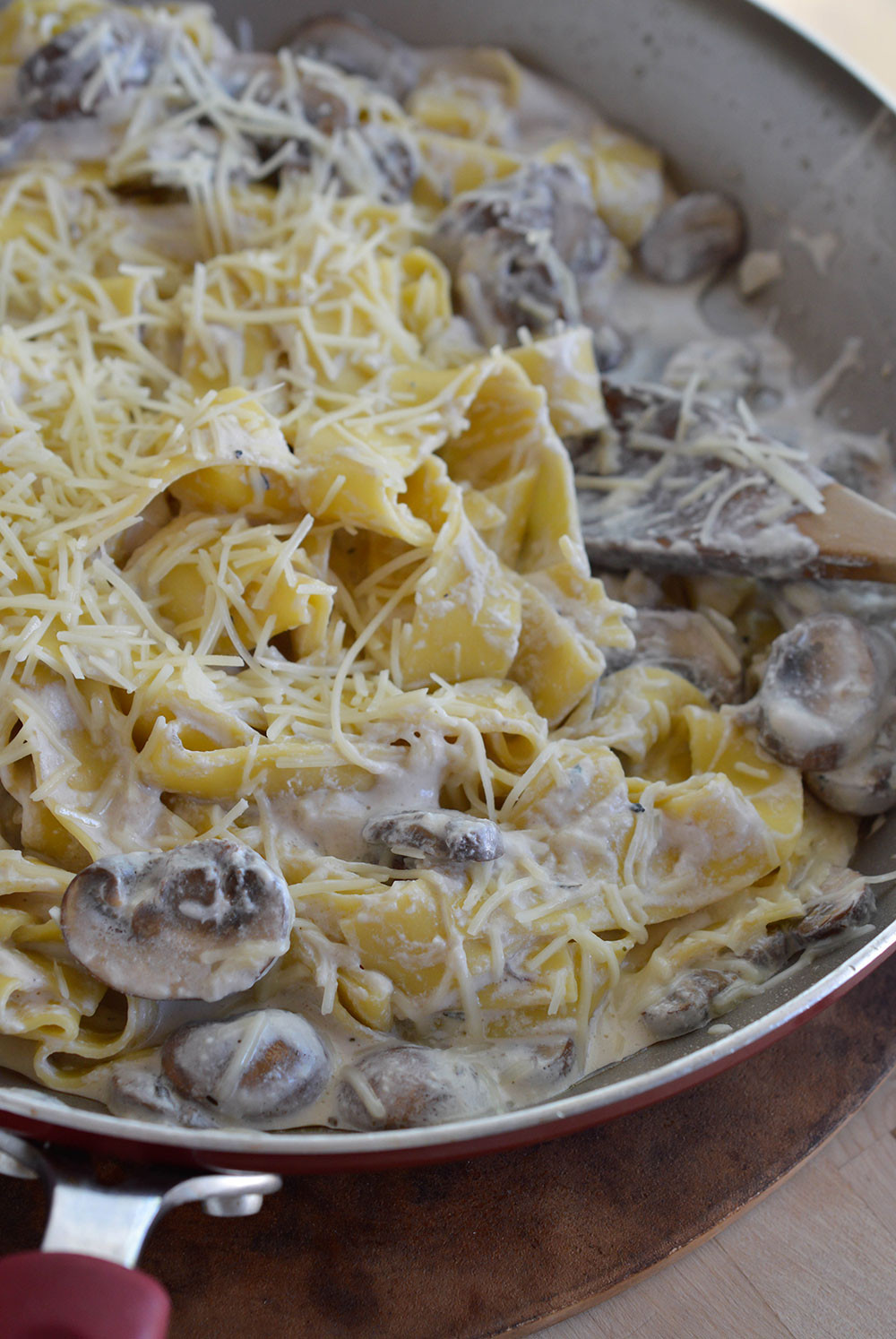 Spaghetti With Ricotta Cheese
 Mushroom Ricotta Pasta Recipe WonkyWonderful