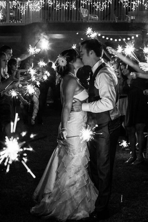 Sparklers At A Wedding
 15 Epic Wedding Sparkler Sendoffs That Will Light Up Any