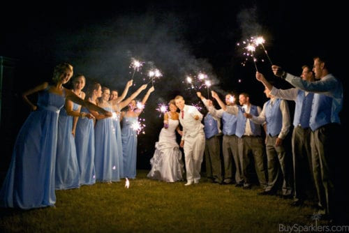 Sparklers At A Wedding
 20 Inch Sparklers 20 Long Stem