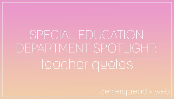 Special Education Quotes
 Special Education Spotlight Quotes The Smoke Signal