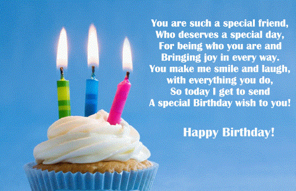 Special Friend Birthday Quote
 Happy Birthday Wishes Quotes For Best Friend This Blog