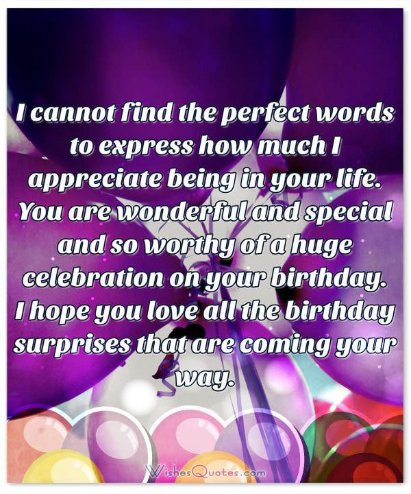 Special Friend Birthday Quote
 Deepest Birthday Wishes And For Someone Special In