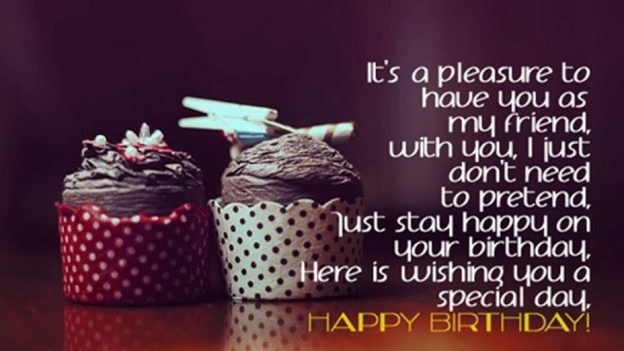 Special Friend Birthday Quote
 Birthday Wishes For Friends Best Bud s Bday Quotes with