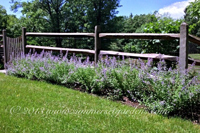 Split Rail Fence Landscape Ideas
 Garden Designs Using Split Rail Fencing PDF