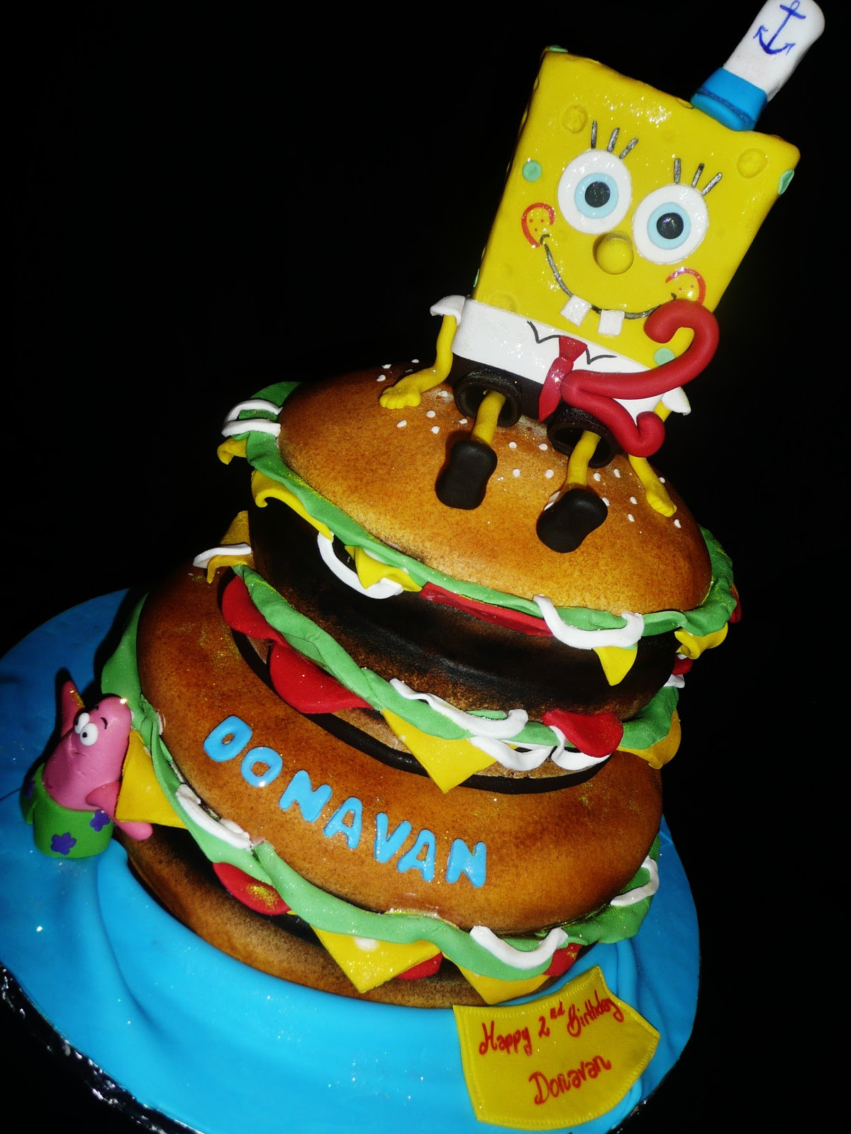 Spongebob Birthday Cakes
 Baking with Roxana s Cakes January 2011