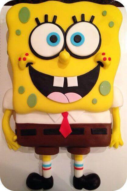 Spongebob Birthday Cakes
 19 SpongeBob SquarePants Birthday Party Ideas Spaceships