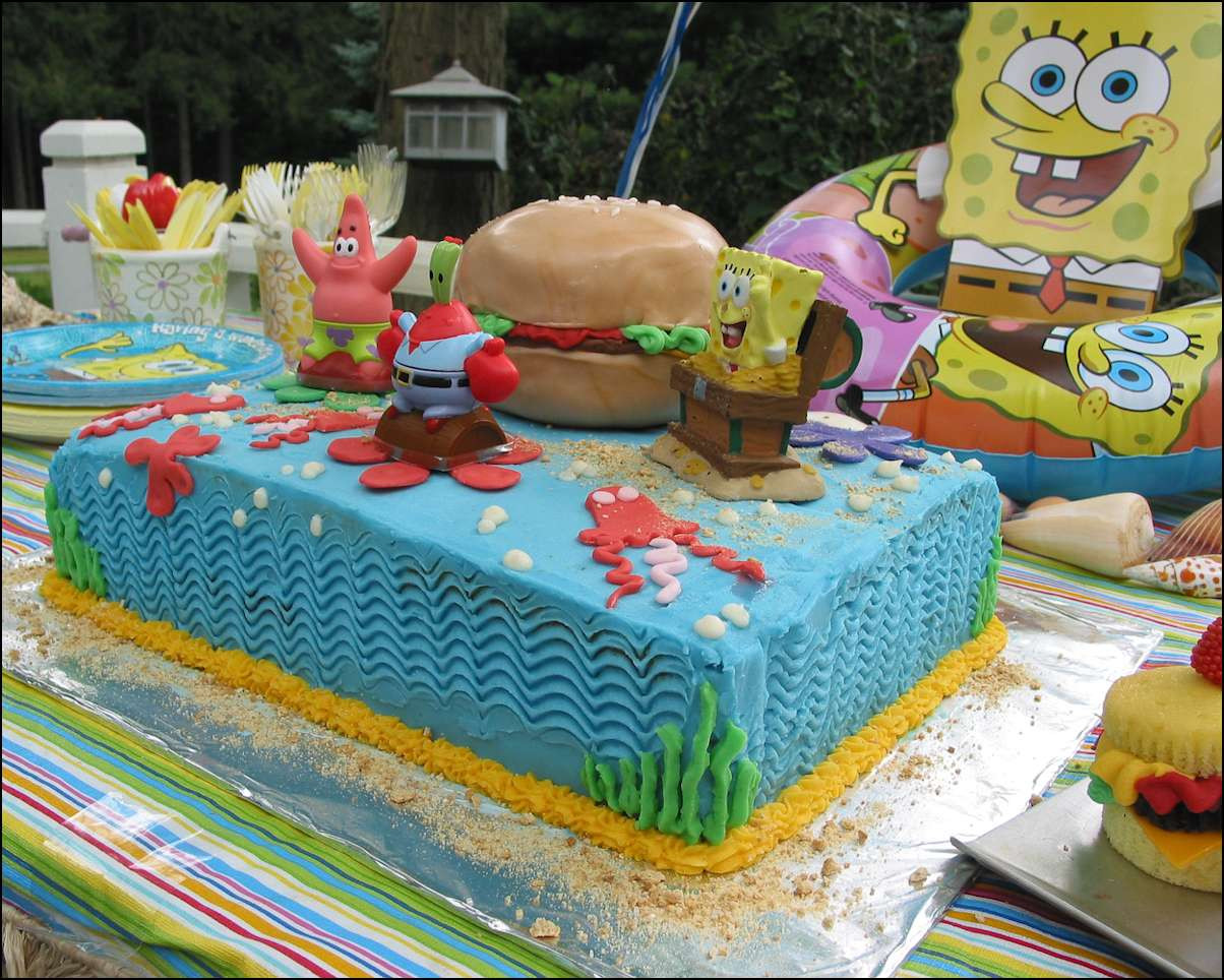 Spongebob Birthday Cakes
 spongebob