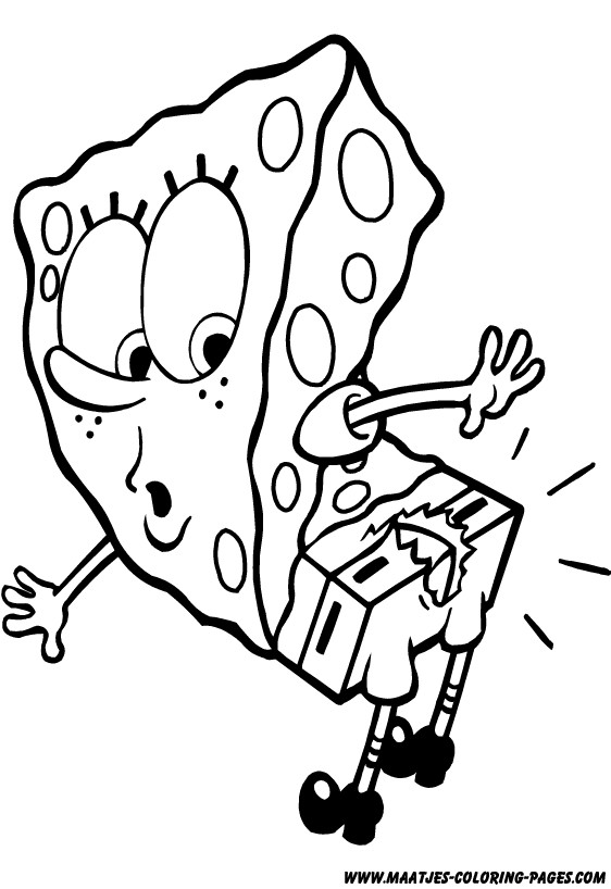 Spongebob Coloring Pages For Boys
 Free Coloring Pages Spongebob Coloring Pages