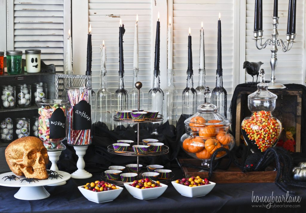 Spooky Party Food Ideas For Halloween
 Spooky Halloween Party Set up