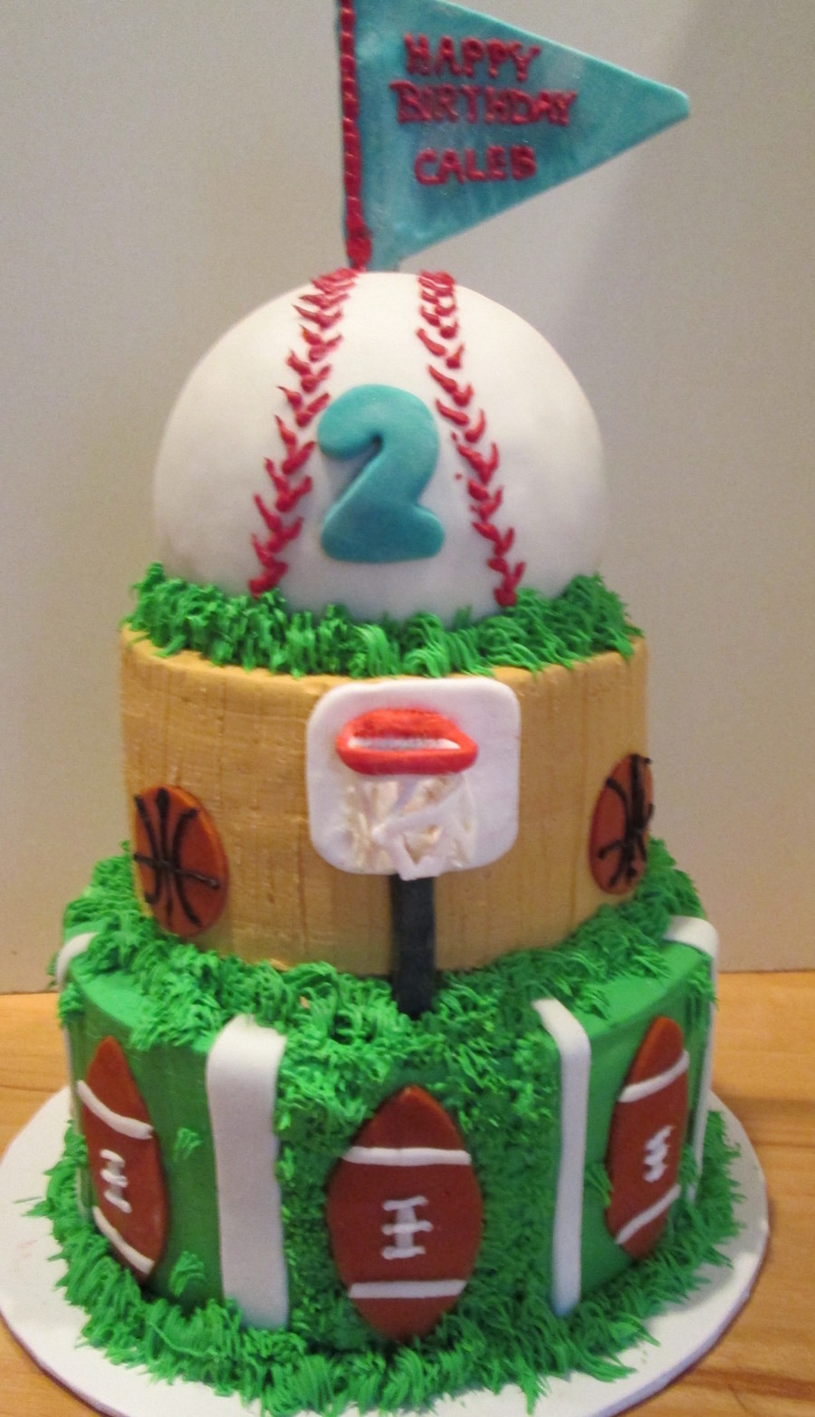 Sports Birthday Cakes
 Sports Birthday Cake CakeCentral