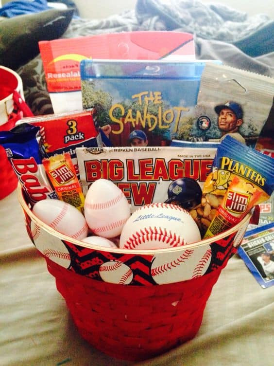 Sports Gift Ideas For Boys
 Creative Easter Basket Ideas For Babies To Teens