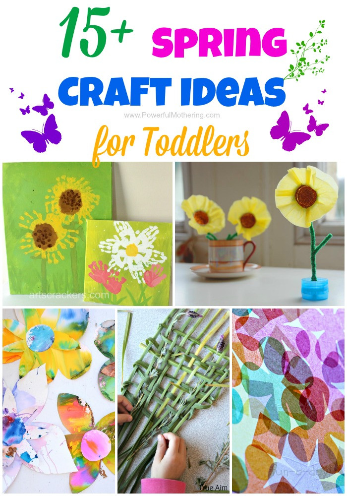 Spring Art For Toddlers
 15 Spring Craft Ideas for Toddlers