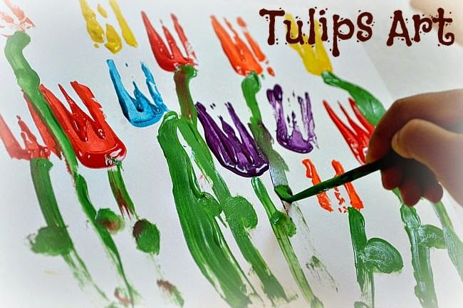 Spring Art For Toddlers
 Autism Tank April Crafts and Activities