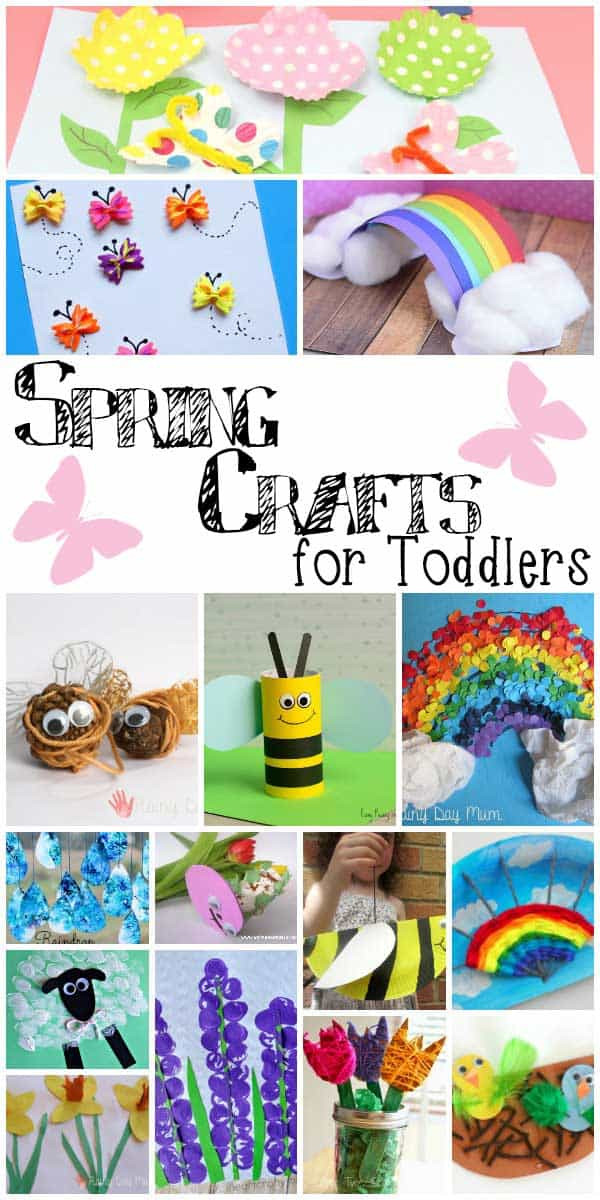 Spring Arts And Crafts For Toddlers
 Spring Crafts for Toddlers to Make and Do with You