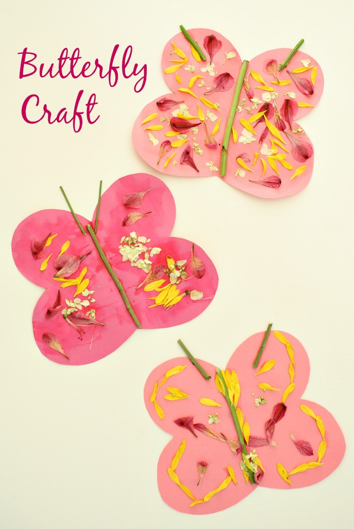 Spring Arts And Crafts For Toddlers
 Spring Flower Butterfly Craft Fantastic Fun & Learning