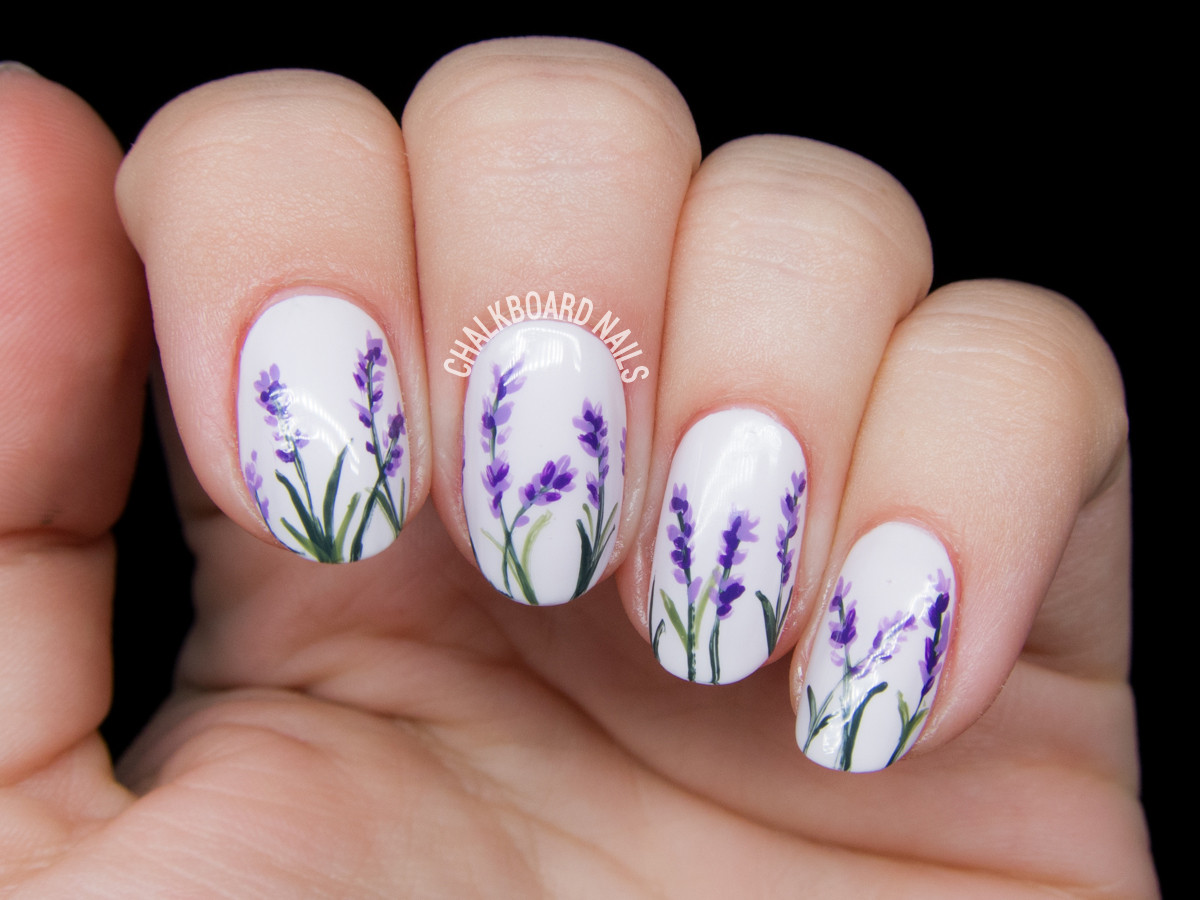 Spring Flower Nail Designs
 20 Spring Nail Designs — Pretty Spring Nail Art Ideas