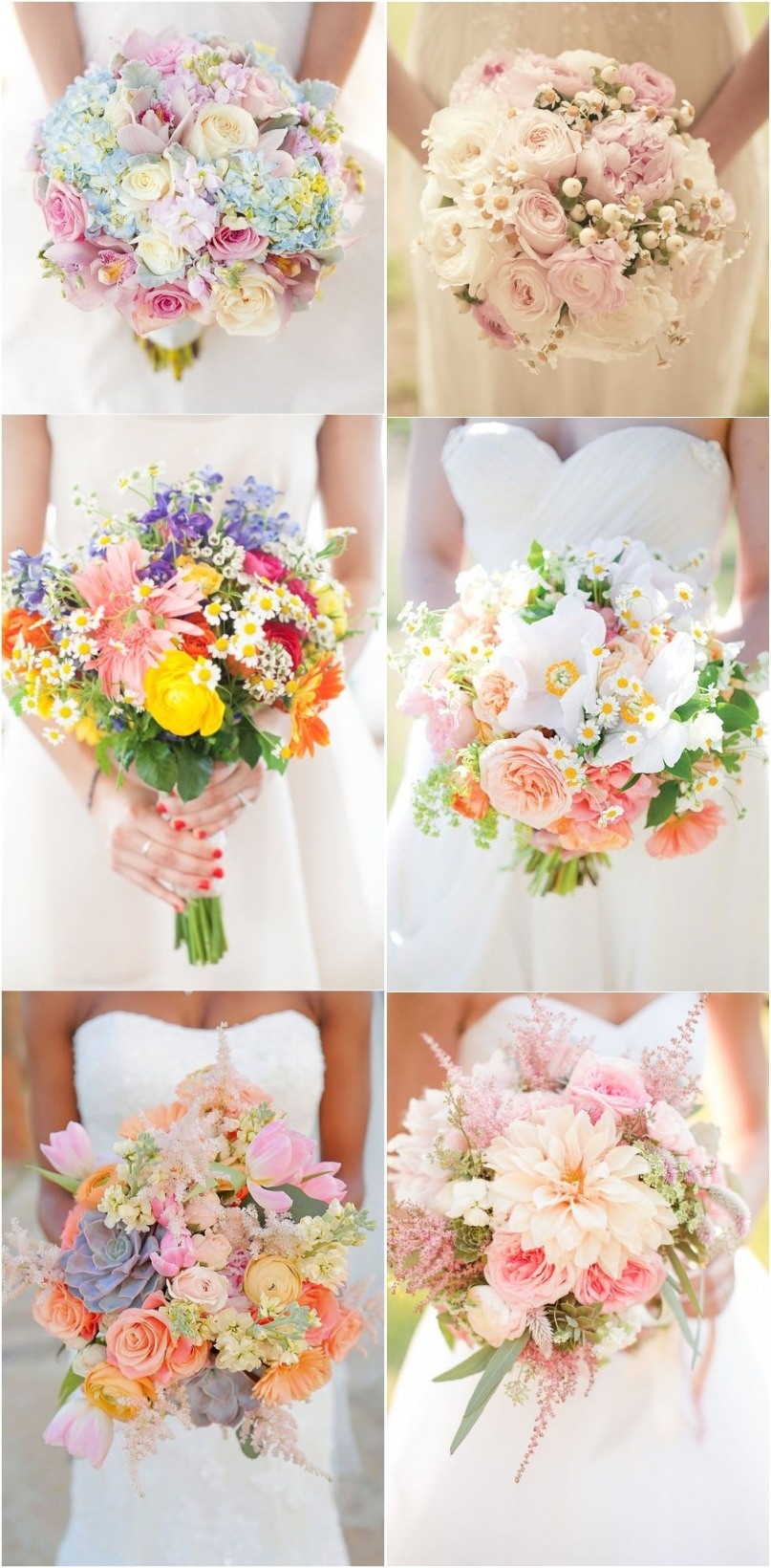 Spring Flowers For Weddings
 2017 Spring Wedding Color and Ideas