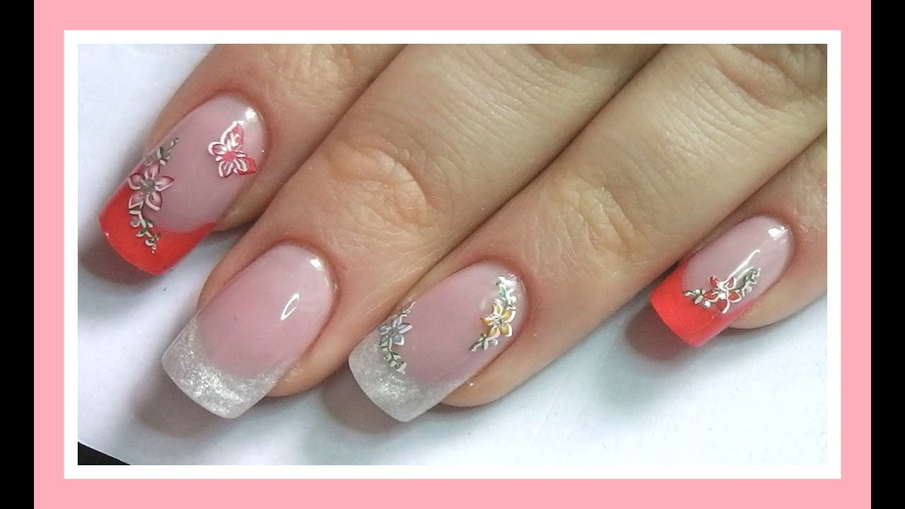 Spring Gel Nail Ideas
 How to gel nails spring design