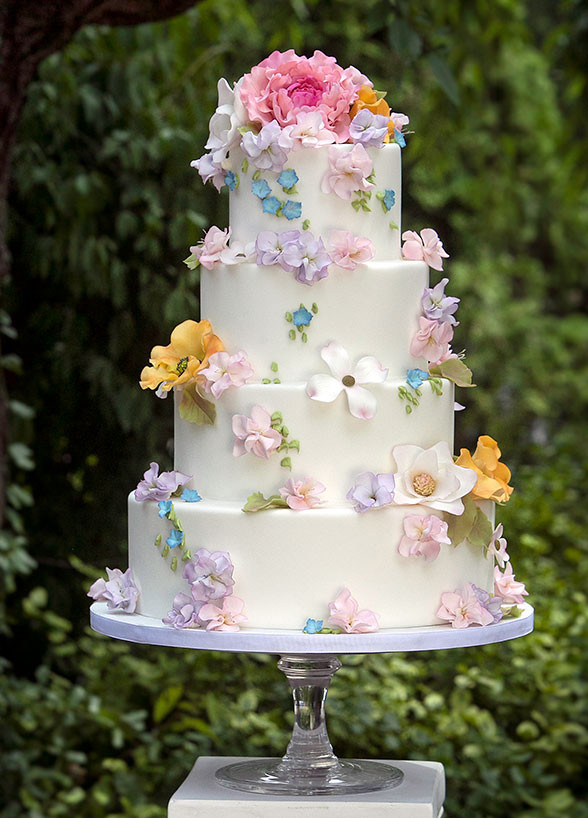 Spring Wedding Cakes
 Top 15 Wedding Cake Designs For Spring – Cheap Easy