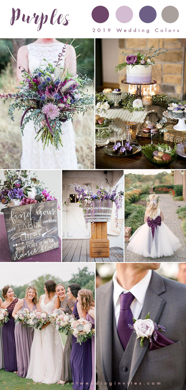 Spring Wedding Colors 2020
 Top 10 Wedding Color Trends We Expect to See In 2019