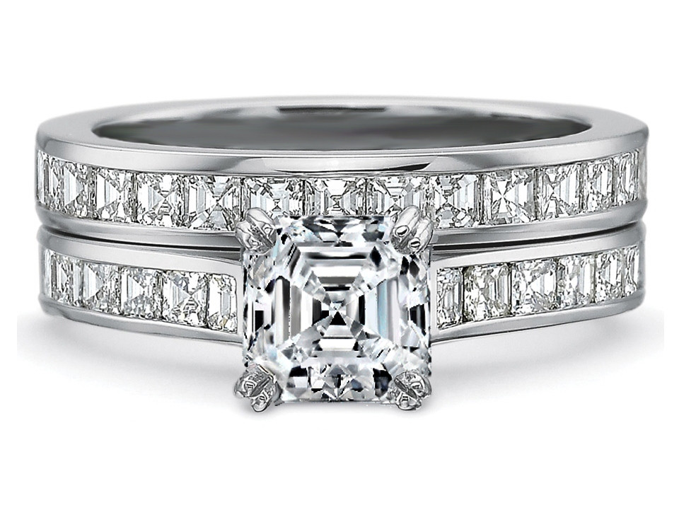 Square Diamond Wedding Rings
 Engagement Ring Asscher Diamond Engagement Ring square