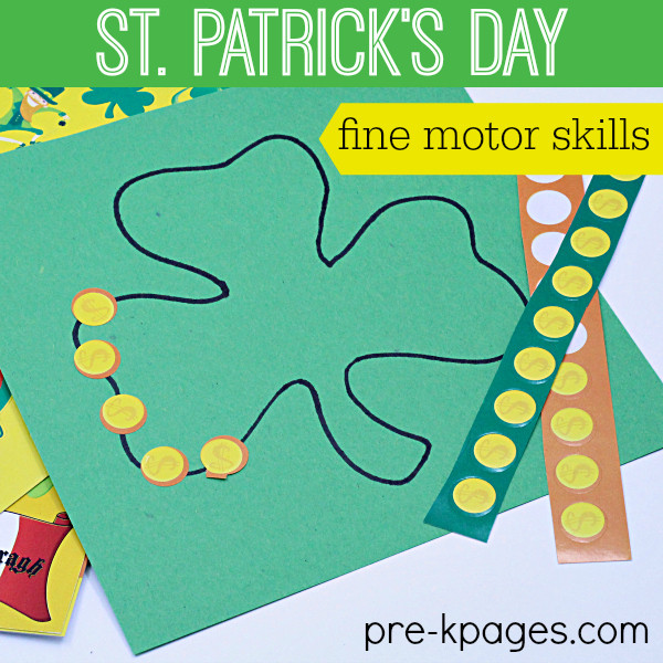 St Patrick Day Activities For Preschoolers
 St Patrick s Day Fine Motor Activities