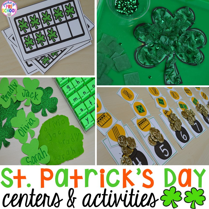 St Patrick Day Activities For Preschoolers
 St Patrick s Day Centers and Activities Pocket of Preschool