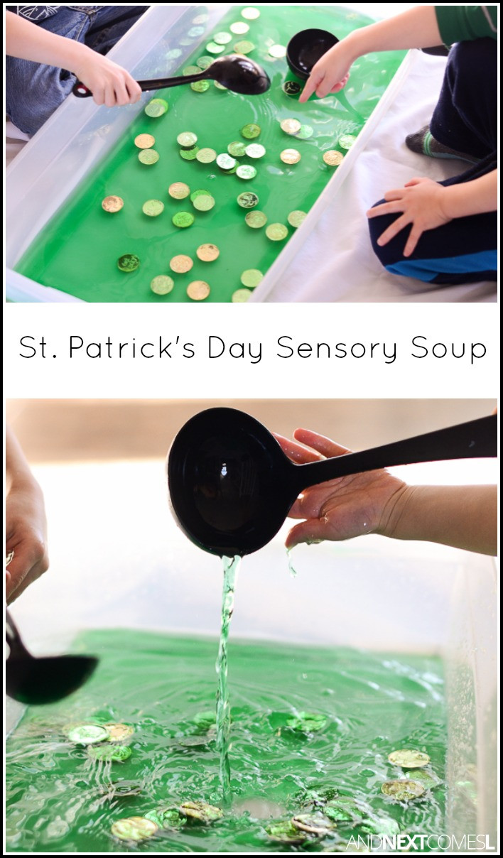 St Patrick Day Activities For Preschoolers
 St Patricks Day Sensory Soup