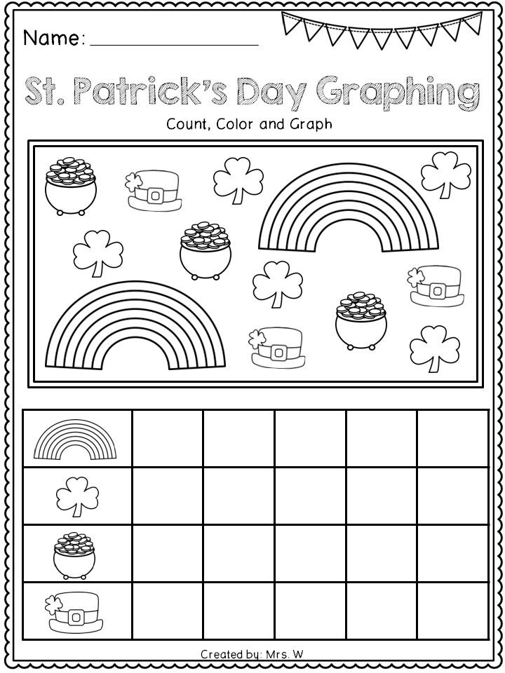 St Patrick Day Activities For Preschoolers
 Crafts Actvities and Worksheets for Preschool Toddler and
