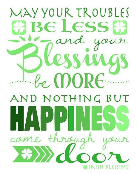 St Patrick Day Birthday Quotes
 Happy St Patrick’s Day 2019 Irish Blessings Sayings