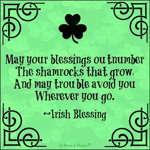 St Patrick Day Birthday Quotes
 Happy St Patrick day quotes cards