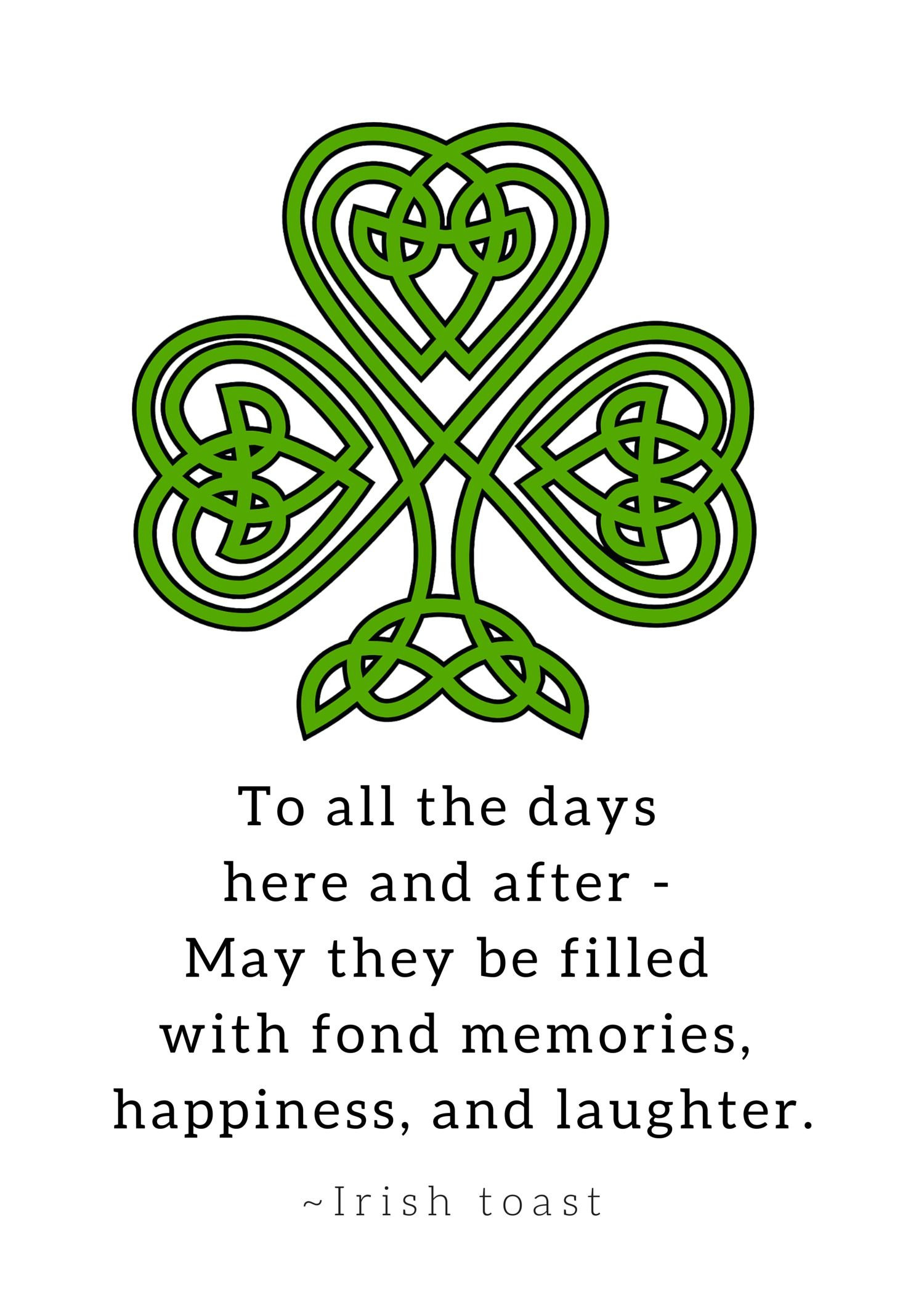 St Patrick Day Birthday Quotes
 Irish toasts are perfect for St Patrick s Day decor