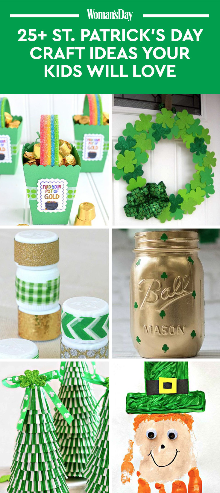 St Patrick Day Craft Ideas
 26 St Patrick s Day Crafts for Kids DIY Project Ideas