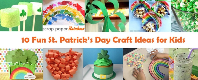 St Patrick Day Craft Ideas
 10 St Patrick s Day Craft Ideas for Kids Carefree Crafts