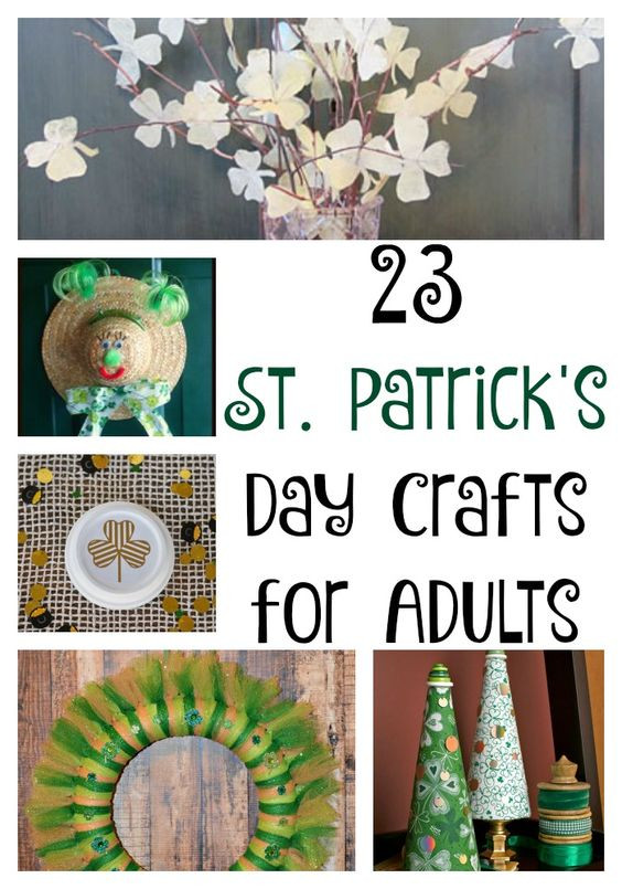 St Patrick Day Crafts For Adults
 St patrick s day Patrick o brian and St patrick s day