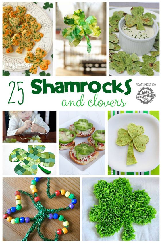 St Patrick Day Crafts For Adults
 Shamrock Crafts Activities and Treats Clovers too