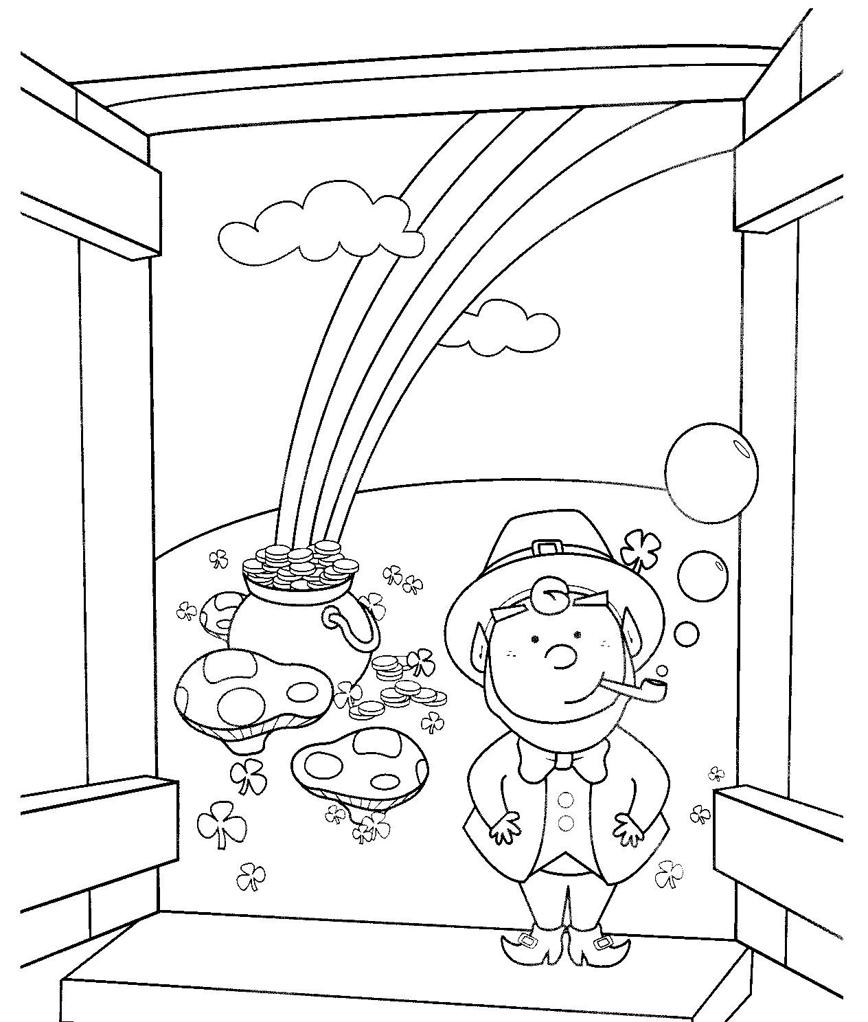 St Patrick'S Day Coloring Pages For Kids
 St Patrick s Day Coloring Pages for childrens printable