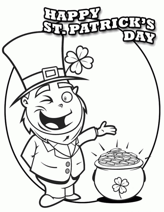 St Patrick'S Day Coloring Pages For Kids
 12 Printable St Patrick’s Day Coloring Pages for Kids