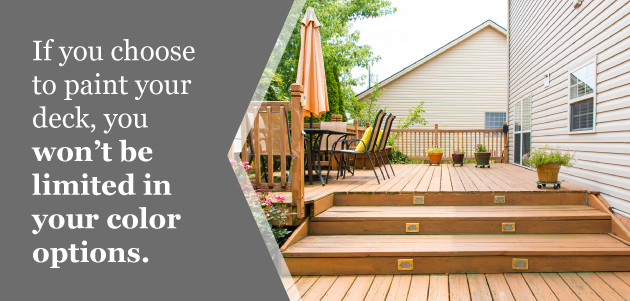 Stain Vs Paint Deck
 Painting Vs Staining Your Deck