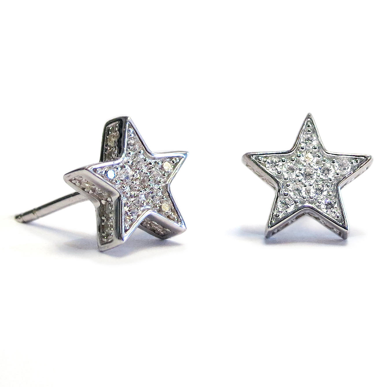 Star Stud Earrings
 Star Stud Earrings "Touch" Liza Schwartz Jewelry