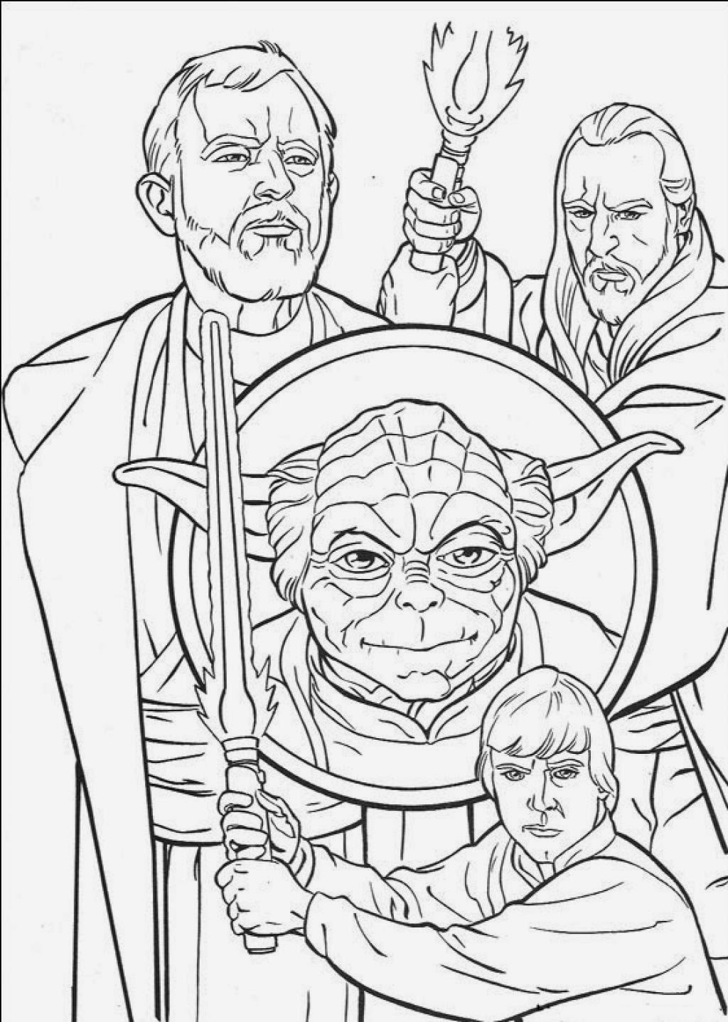Star Wars Coloring Pages Printable
 Printable coloring pages