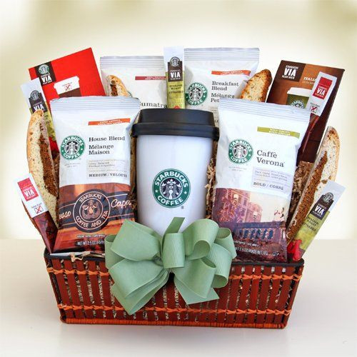 Starbucks Gift Basket Ideas
 103 best Starbucks baskets images on Pinterest