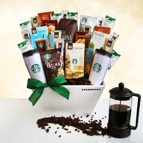 Starbucks Gift Basket Ideas
 Ultimate Starbucks Gift Basket for Coffee Lovers by