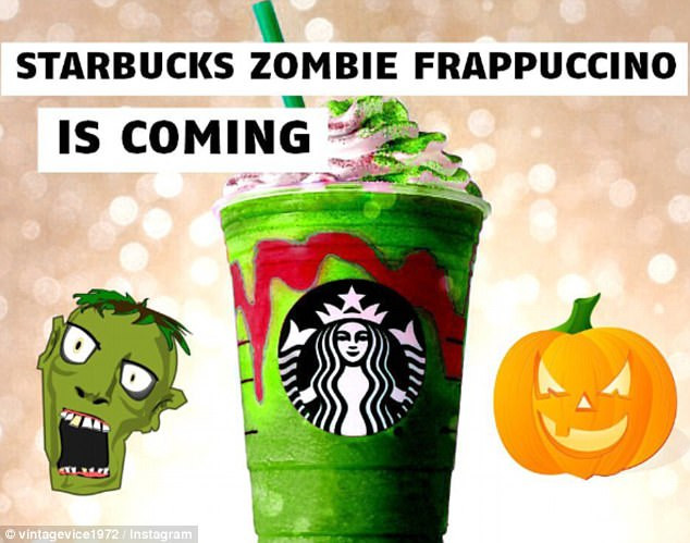 Starbucks Halloween Drinks 2020
 Starbucks is releasing a Halloween zombie Frappuccino