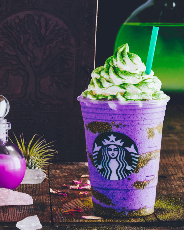 Starbucks Halloween Drinks 2020
 Starbucks New "Witch s Brew Frappuccino" Looks Positively