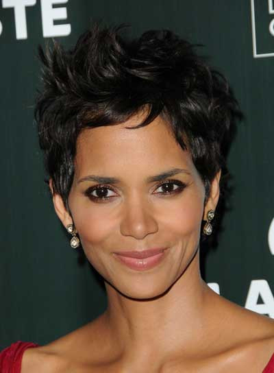 Stars With Short Haircuts
 Halle Berry Beauty Riot
