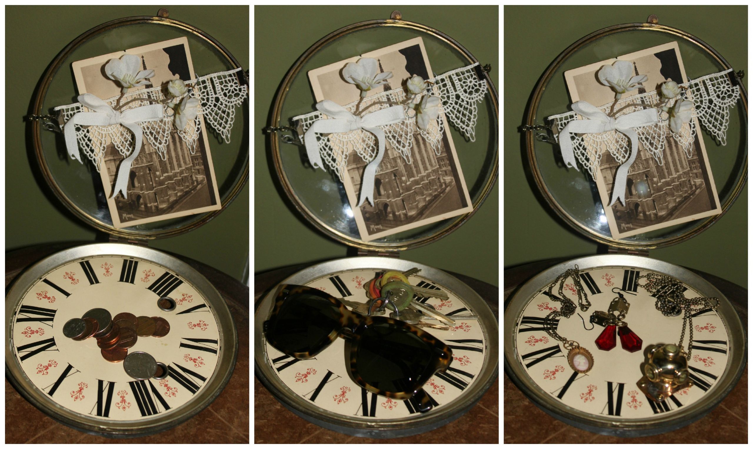 Steampunk DIY Decor
 DIY Steampunk Home Decor Clock Face Catch All